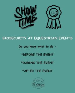 Biosecurity at Equestrian Events